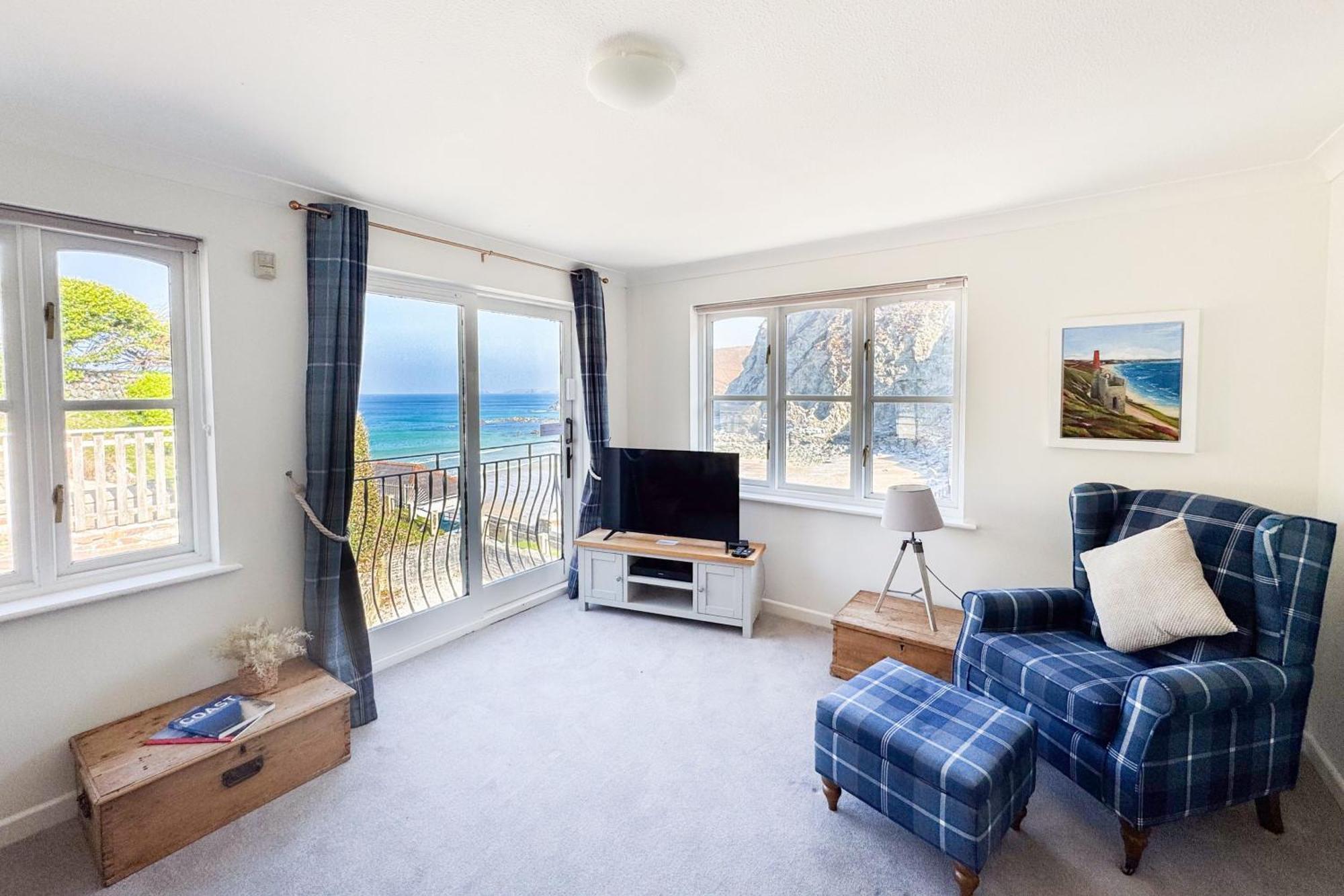 Above The Beach St Agnes  Bagian luar foto